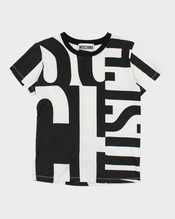 Moschino All Over Print T-shirt - XS