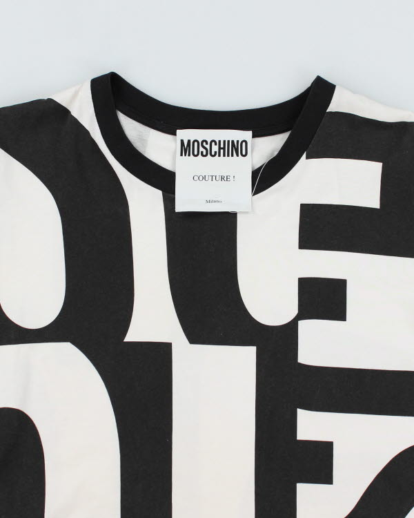 Moschino All Over Print T-shirt - XS