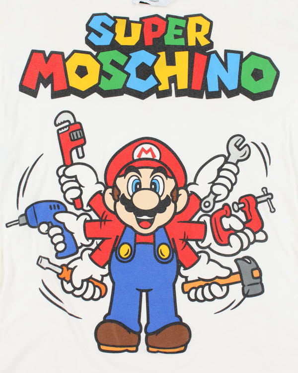 Moschino Super Moschino Mario T-shirt - XS