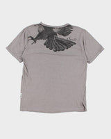 Vintage Y2K Gothic Eagle T-Shirt - M