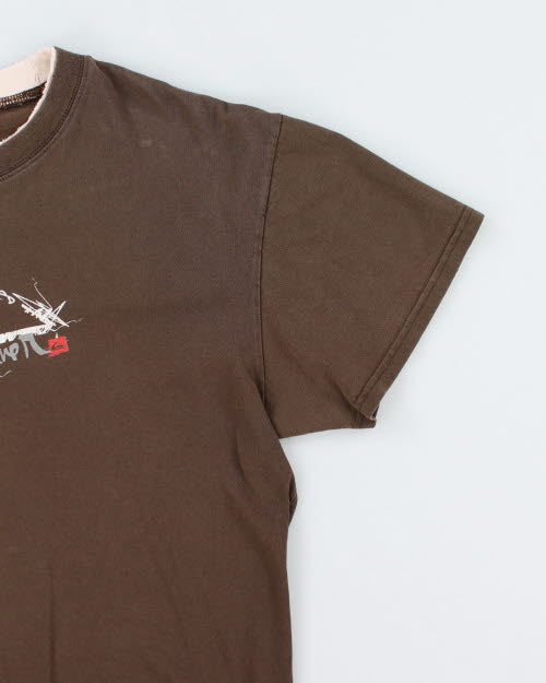 Vintage 2000's Quiksilver Double Neck T-Shirt - L