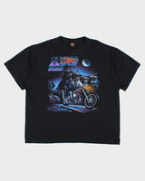 Vintage 90's King of the Road Motorbike T-Shirt - XXL