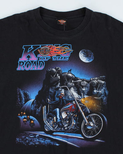Vintage 90's King of the Road Motorbike T-Shirt - XXL
