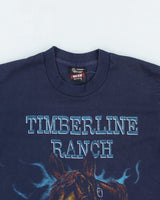 Vintage 80's Single Stitch Timberline Ranch T-Shirt - M