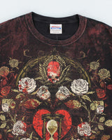 Vintage Bullet for my Valentine All Over Print T-Shirt - M