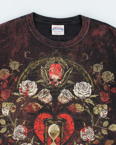 Vintage Bullet for my Valentine All Over Print T-Shirt - M