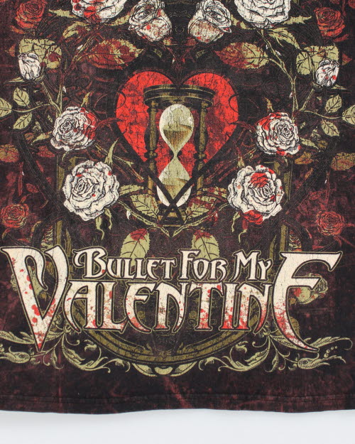 Vintage Bullet for my Valentine All Over Print T-Shirt - M
