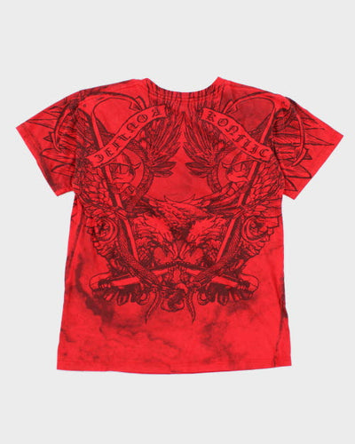 Vintage 90's Konflic Gothic T-Shirt - M