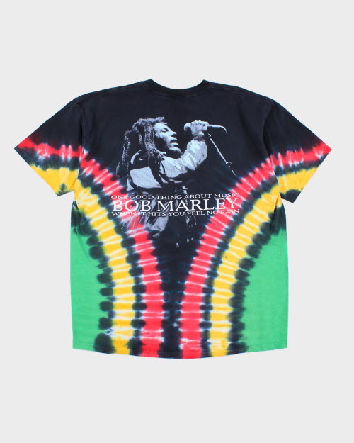 Vintage 90's Zion Bob Marley Tie Dye T-Shirt - XL