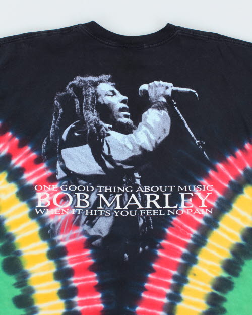 Vintage 90's Zion Bob Marley Tie Dye T-Shirt - XL
