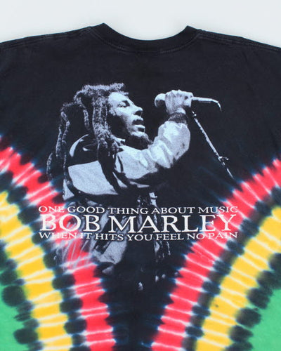 Vintage 90's Zion Bob Marley Tie Dye T-Shirt - XL