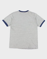 Vintage 90's Nike Centre Logo Ringer T-Shirt - M