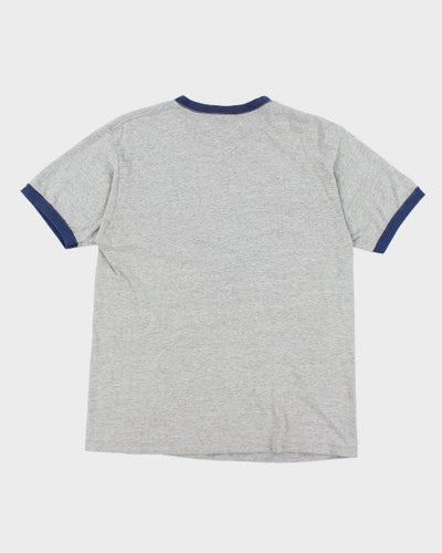 Vintage 90's Nike Centre Logo Ringer T-Shirt - M