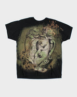 Vintage Y2K Gothic Style Graphic T-Shirt - M