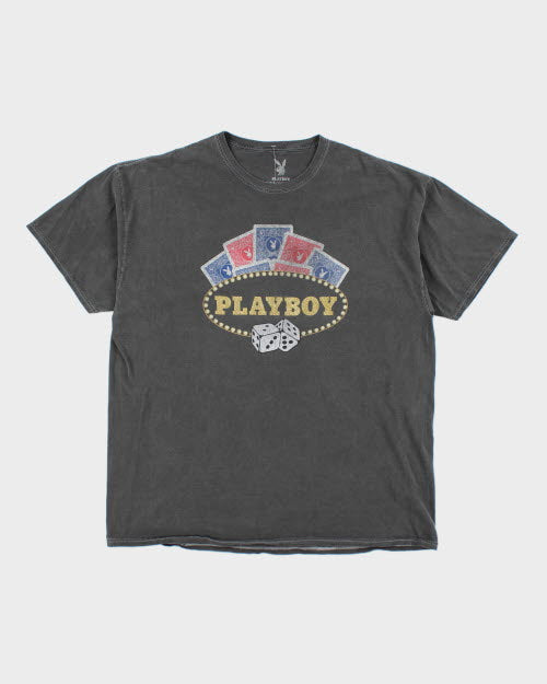 Vintage Y2K Playboy Graphic T-Shirt - XL