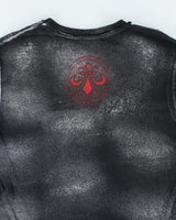 Vintage 2000's Affliction V-Neck Gothic T-Shirt - S