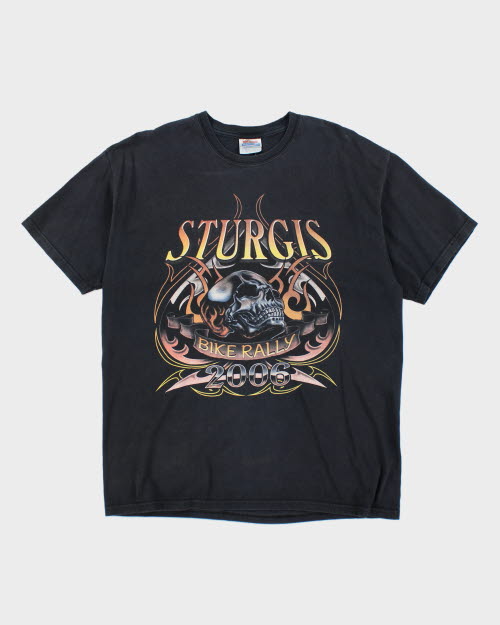 Vintage 2000's Sturgis Bike Rally 2006 Skull T-Shirt - L