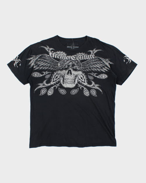 Vintage 90's Xtreme Couture Gothic Style T-Shirt - XL