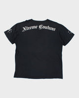 Vintage 90's Xtreme Couture Gothic Style T-Shirt - XL