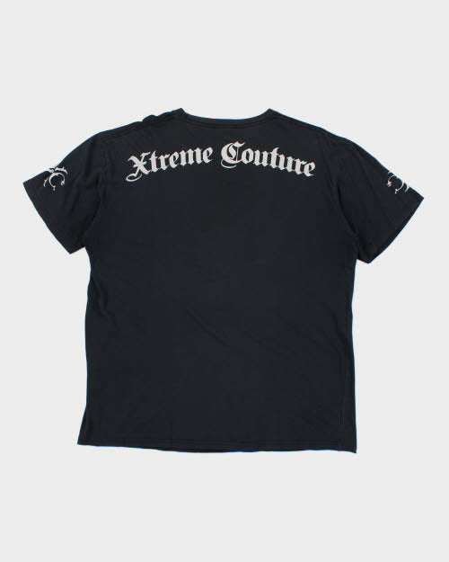 Vintage 90's Xtreme Couture Gothic Style T-Shirt - XL