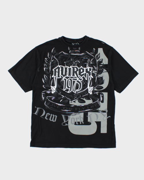 Vintage 2000's Avirex 1975 Graphic T-Shirt - L