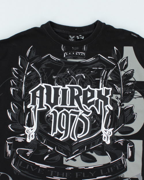 Vintage 2000's Avirex 1975 Graphic T-Shirt - L
