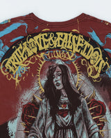 Vintage Y2K True Love False Idols V-Neck T-Shirt - XL