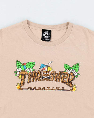 Thrasher Magazine Tiki Logo T-Shirt L