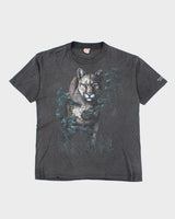 Vintage 90's Single Stitch Big Cat T-Shirt - L