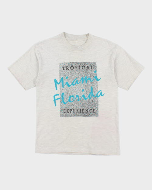 Vintage Miami Florida Experience Single Stitch T-Shirt - M