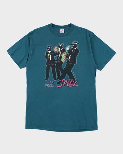 Vintage 90's New Orleans Jazz T-Shirt - L
