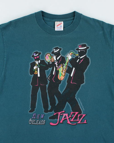 Vintage 90's New Orleans Jazz T-Shirt - L