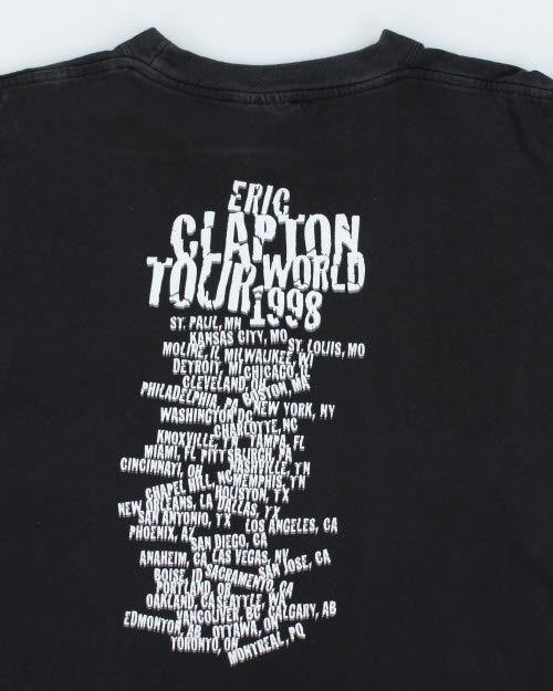 Vintage 1998 Eric Clapton World Tour T-Shirt - L