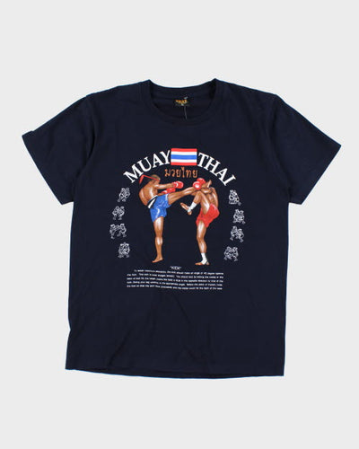 Vintage Muay Thai Kickboxing T-Shirt - L