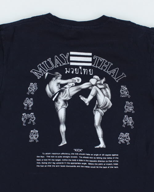 Vintage Muay Thai Kickboxing T-Shirt - L