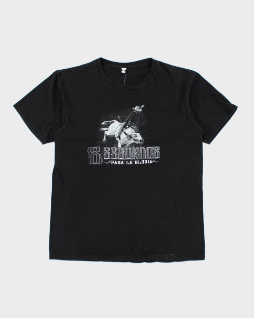 Vintage 90's Rodeo Bull Riding T-Shirt - L