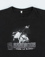Vintage 90's Rodeo Bull Riding T-Shirt - L