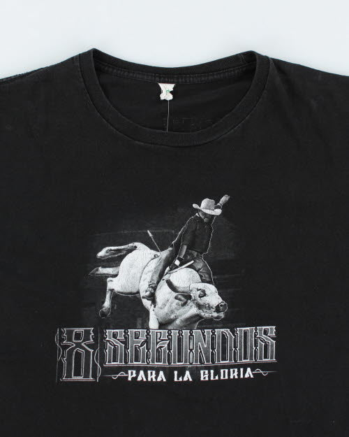 Vintage 90's Rodeo Bull Riding T-Shirt - L