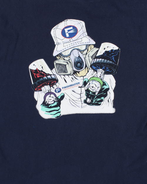 Vintage Finish Masters Spray Paint T-Shirt - XL