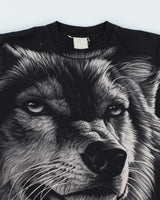 Vintage 90's Wolf Big Graphic T-Shirt - XL