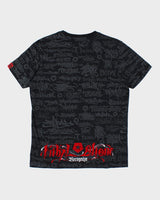 Vintage Y2K Tribal All Over Print T-Shirt - L