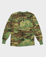 Vintage 2000's Camouflage Long sleeve T-Shirt - S