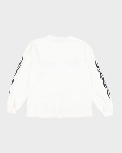 Vintage 2000's Maui Tribal Turtle Long-sleeved T-Shirt - L