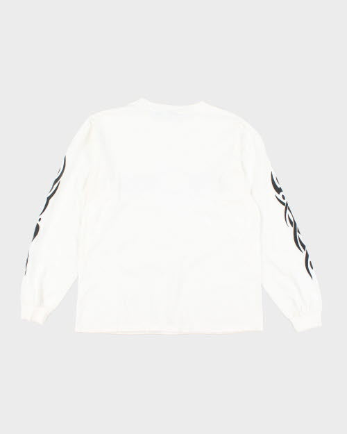 Vintage 2000's Maui Tribal Turtle Long-sleeved T-Shirt - L