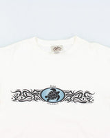 Vintage 2000's Maui Tribal Turtle Long-sleeved T-Shirt - L