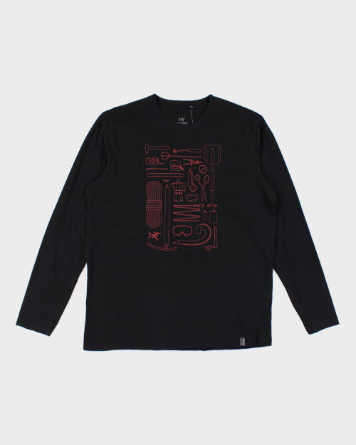 Vintage 2000's Arc'teryx Multi Tool Long-sleeved T-Shirt - L