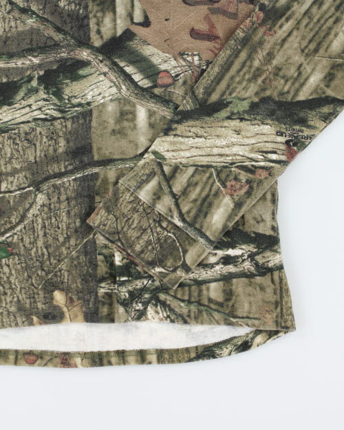 Vintage 2000's Real Tree Camouflage Long-sleeved T-Shirt - L