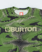 Vintage 2000's Burton Snowboarding Camouflage Long-sleeved T-Shirt - L
