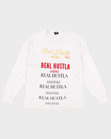 Stussy Real Hustla Long-sleeved T-Shirt - L
