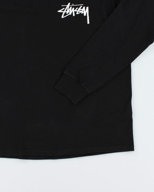 Stussy Centre Logo Long-sleeved T-Shirt - L